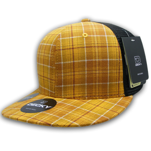 Decky Headwear 6016 in Plaid Patterns
