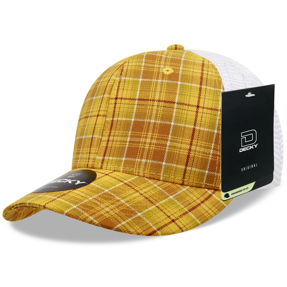 Decky Headwear 6017 in Plaid Patterns, Set 1