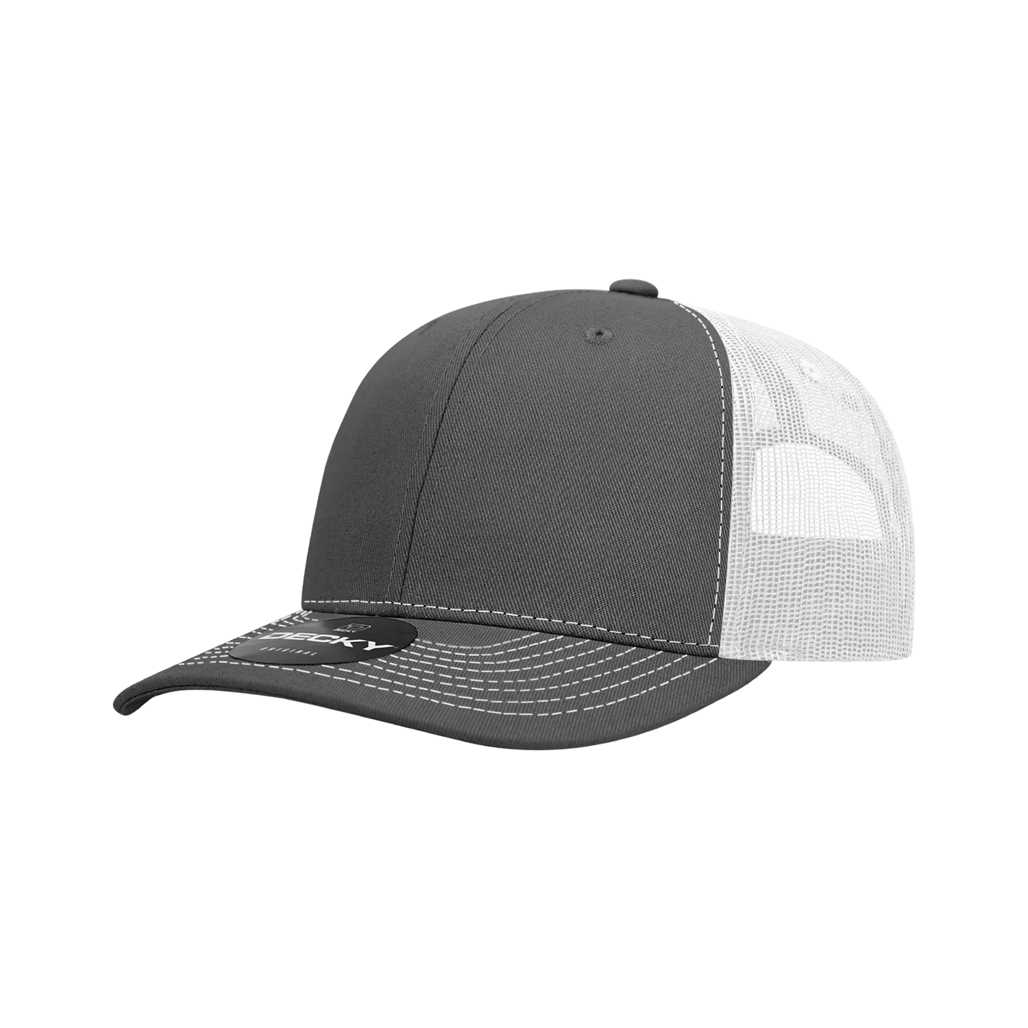 Decky Headwear 6031 in Tri-Colors (Embroidered with Your Logo)