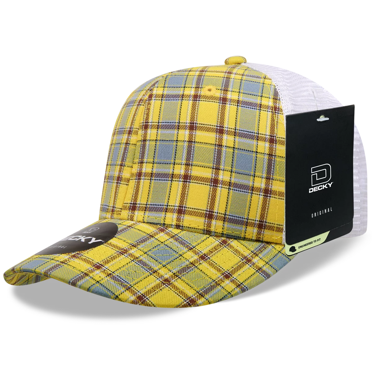 Decky Headwear 6017 in Plaid Patterns, Set 1