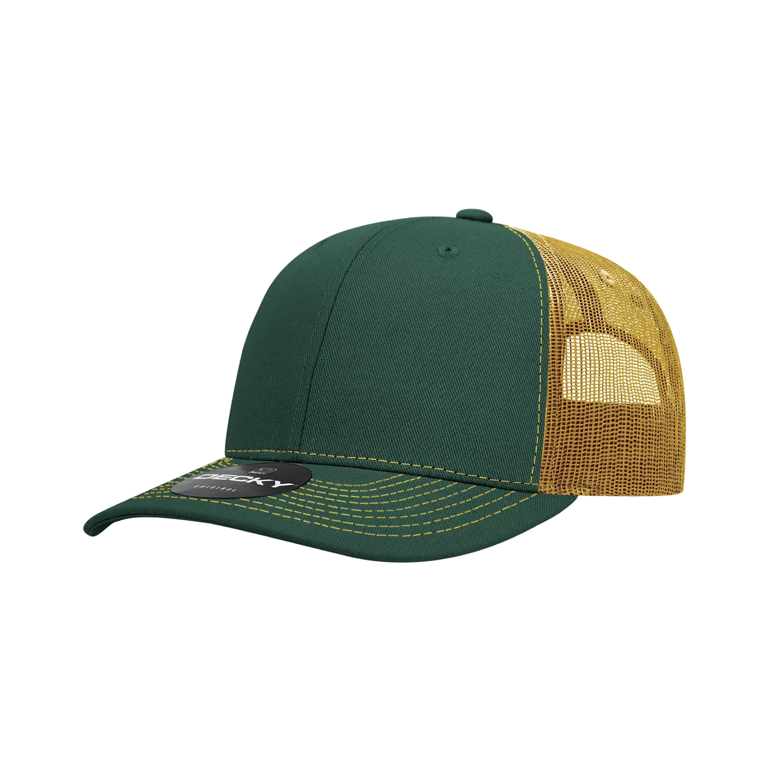 Decky Headwear 6031 in Tri-Colors (Embroidered with Your Logo)