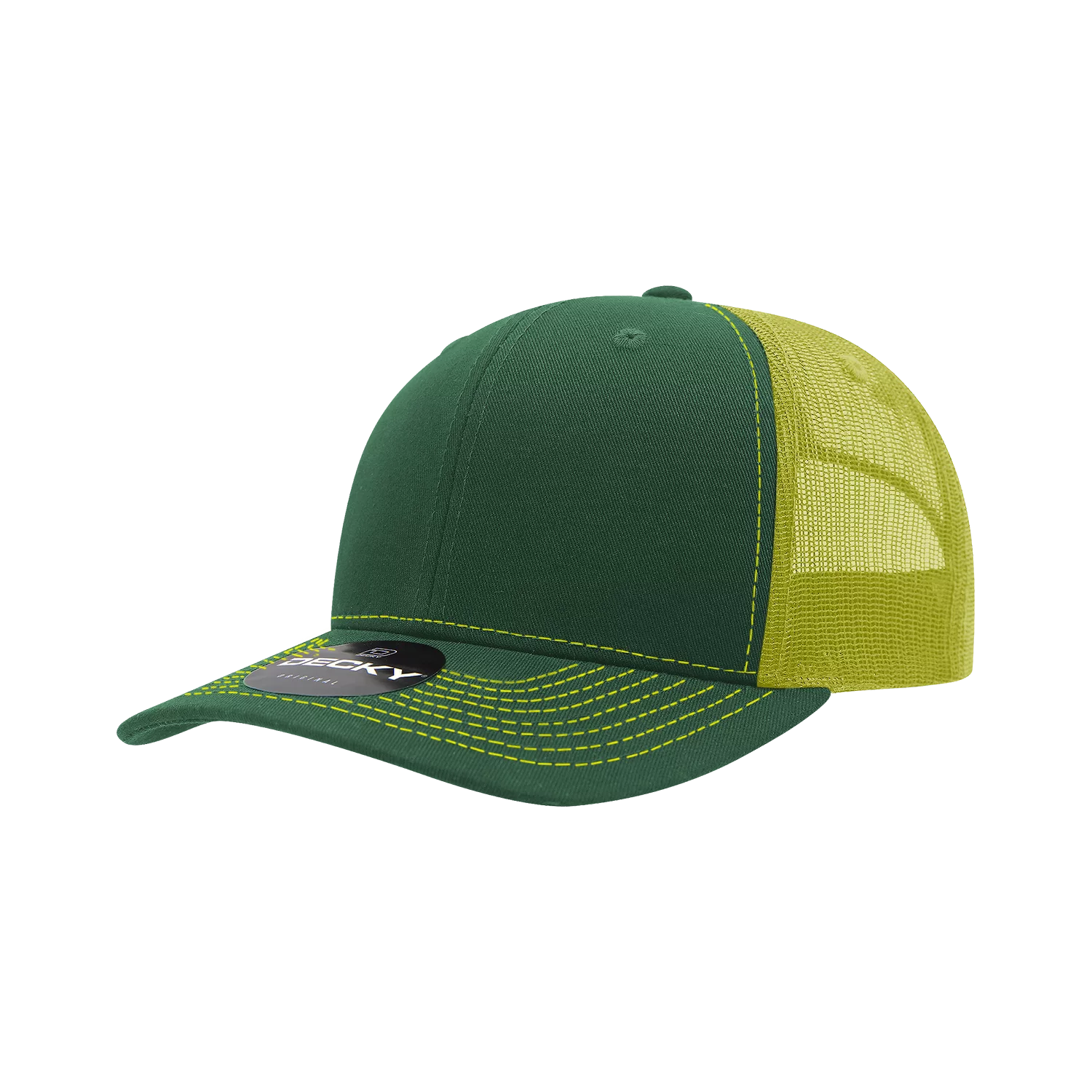 Decky Headwear 6031 in Tri-Colors (Embroidered with Your Logo)