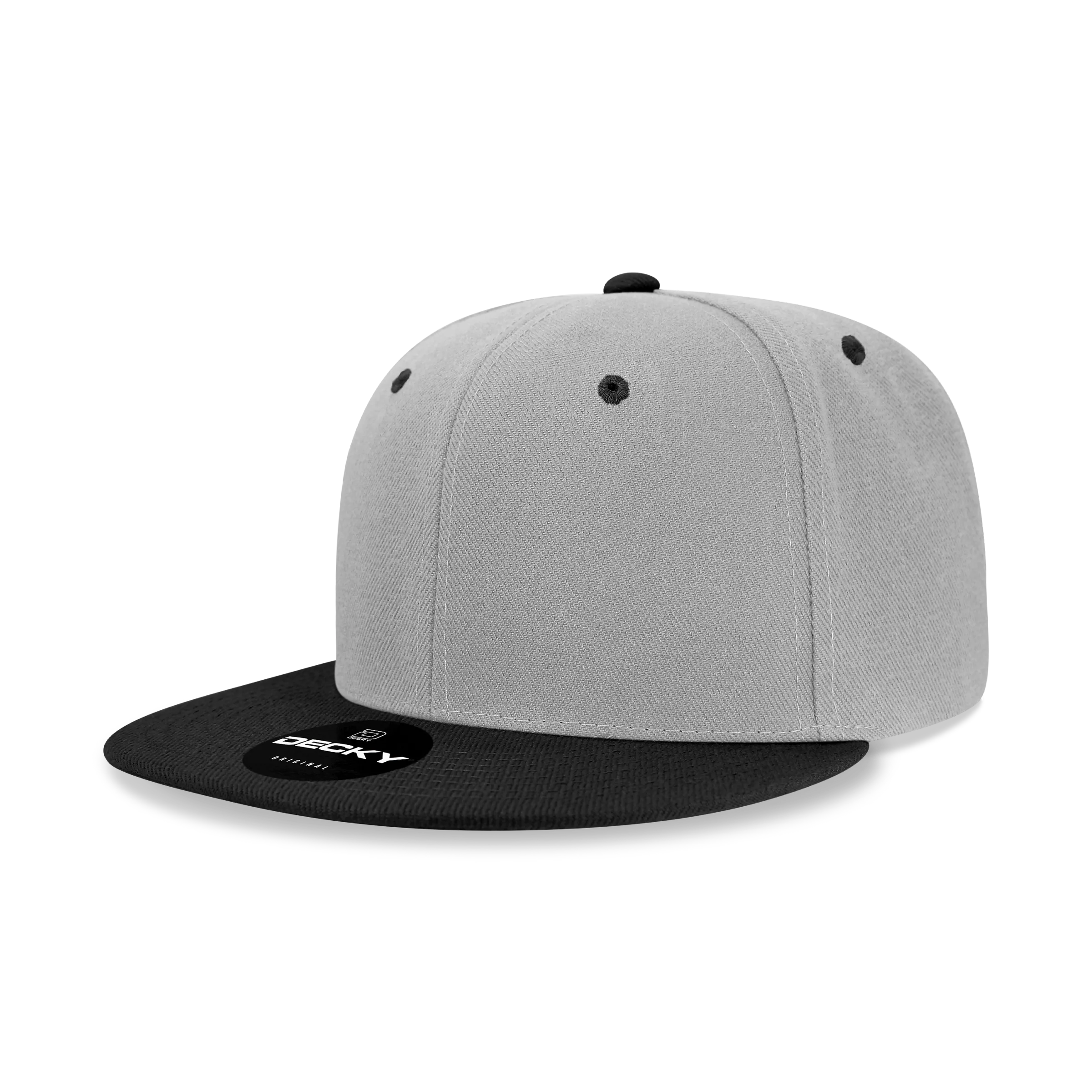Decky Headwear 6020 in Solid, Dual, and Tri-Colors (Embroidered with Your Logo)