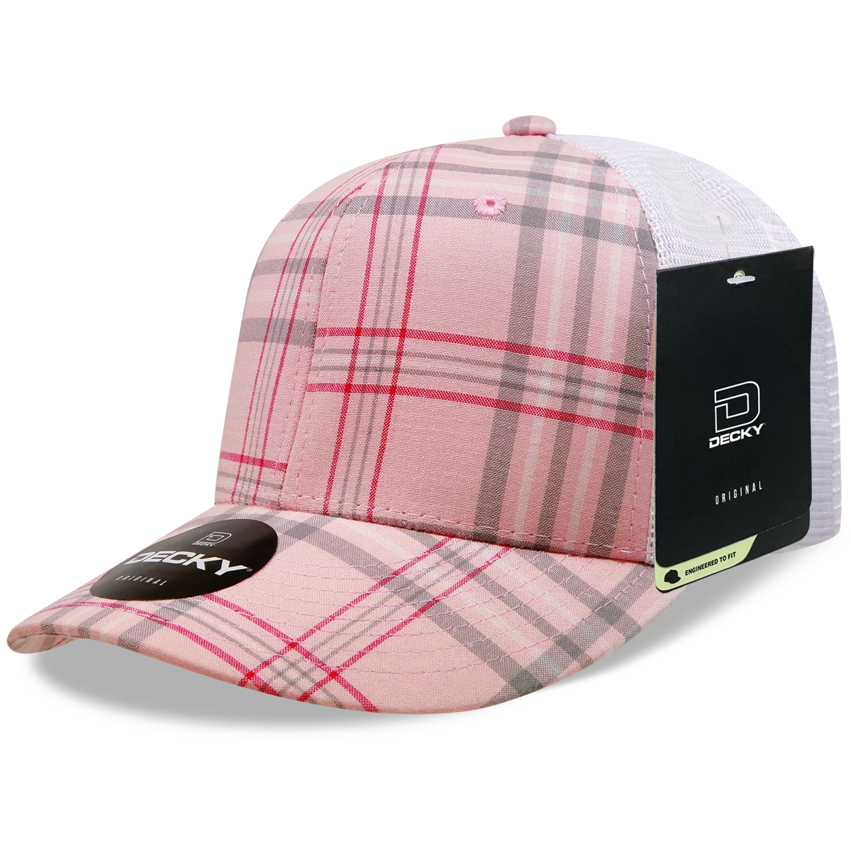 Decky Headwear 6017 in Plaid Patterns, Set 1