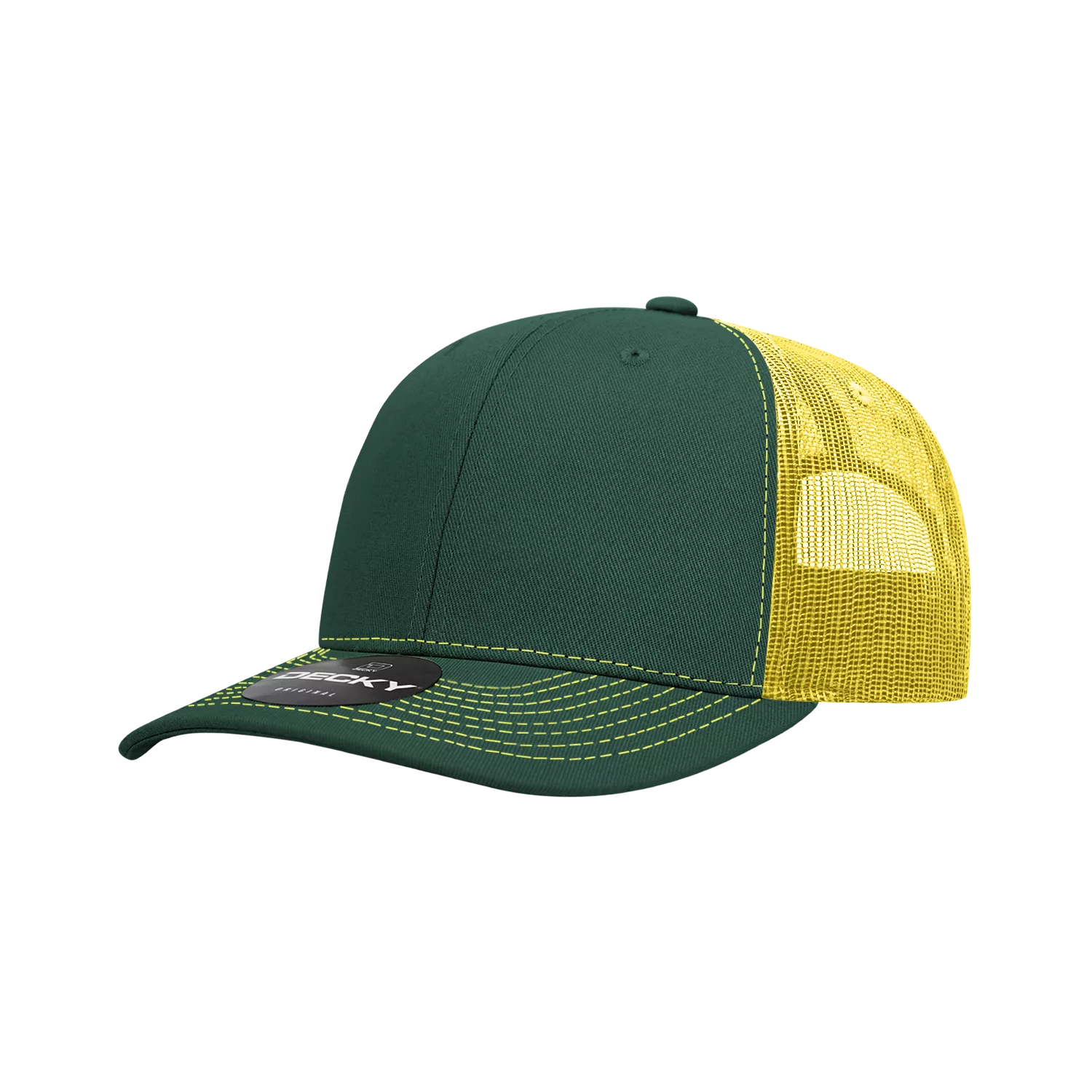 Decky Headwear 6031 in Tri-Colors (Embroidered with Your Logo)