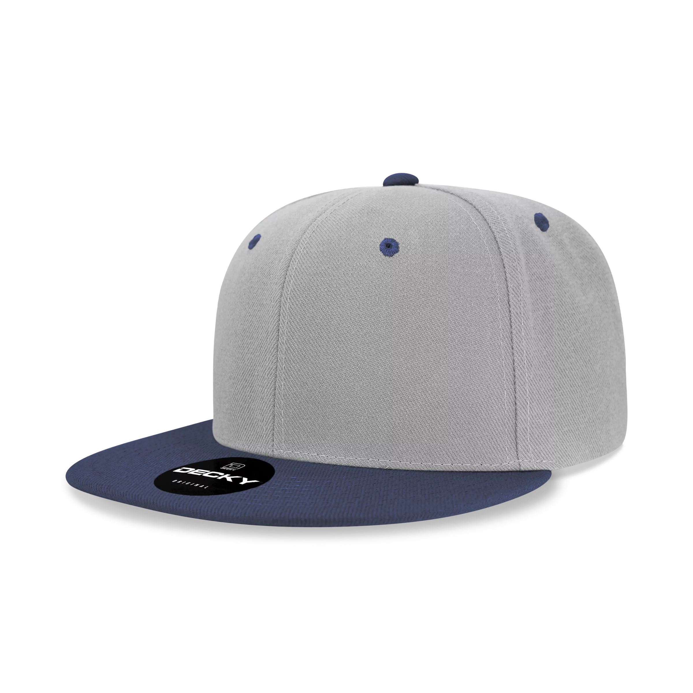 Decky Headwear 6020 in Solid, Dual, and Tri-Colors (Embroidered with Your Logo)