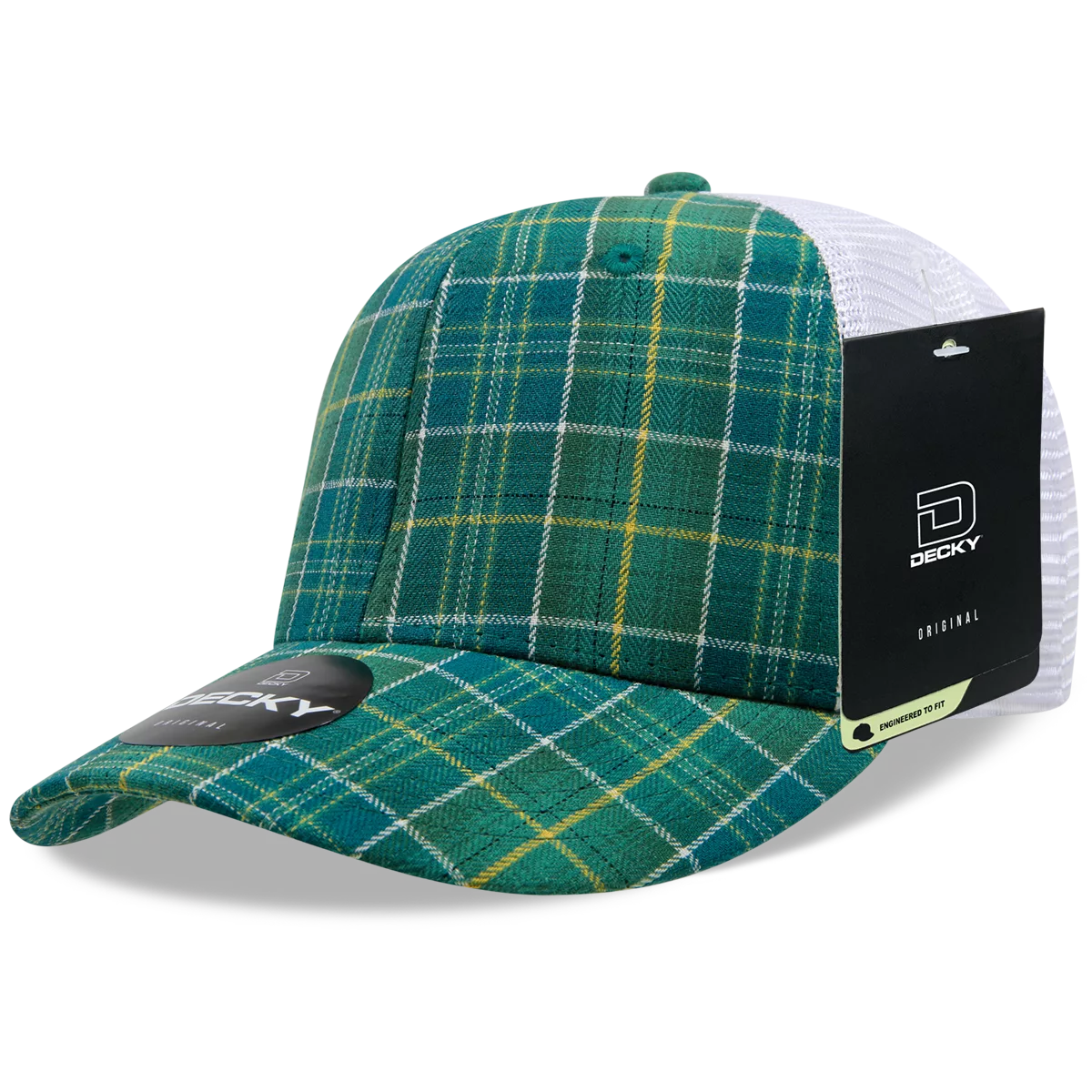 Decky Headwear 6017 in Plaid Patterns, Set 1