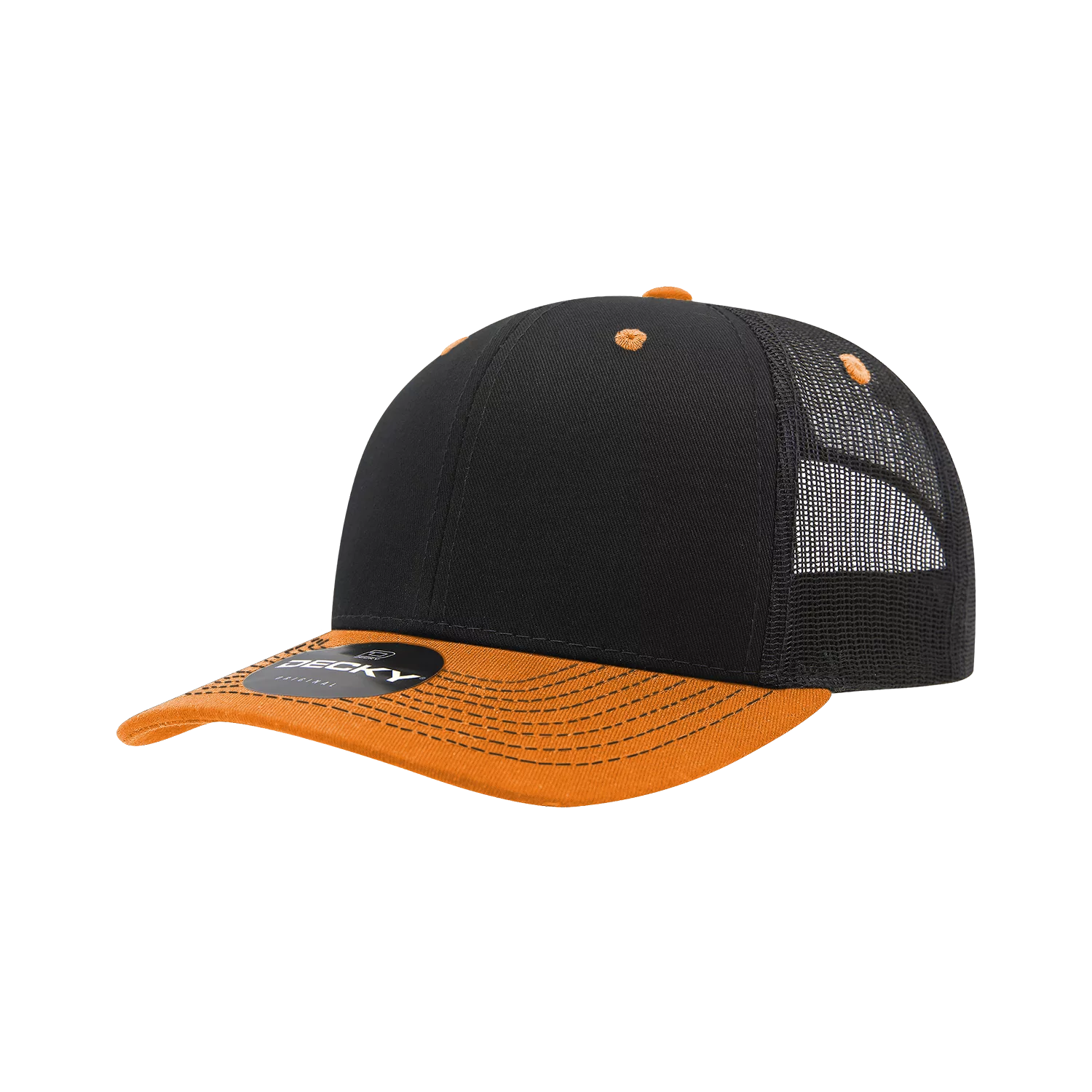 Decky Headwear 6031 in Dual-Colors (Embroidered with Your Logo)