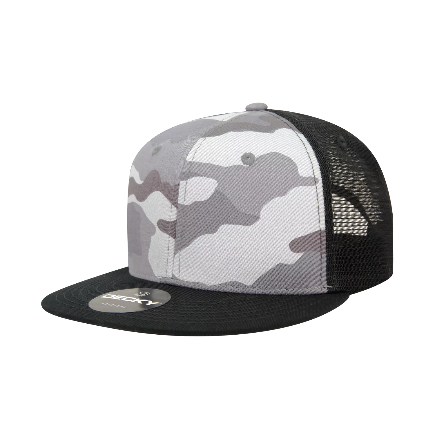 Decky Headwear 1055 in Solid and Tri-Colors (Embroidered with Your Logo)