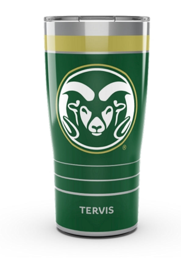 Colorado State Rams Tervis Stainless Steel With Hammer Lid - AtlanticCoastSports