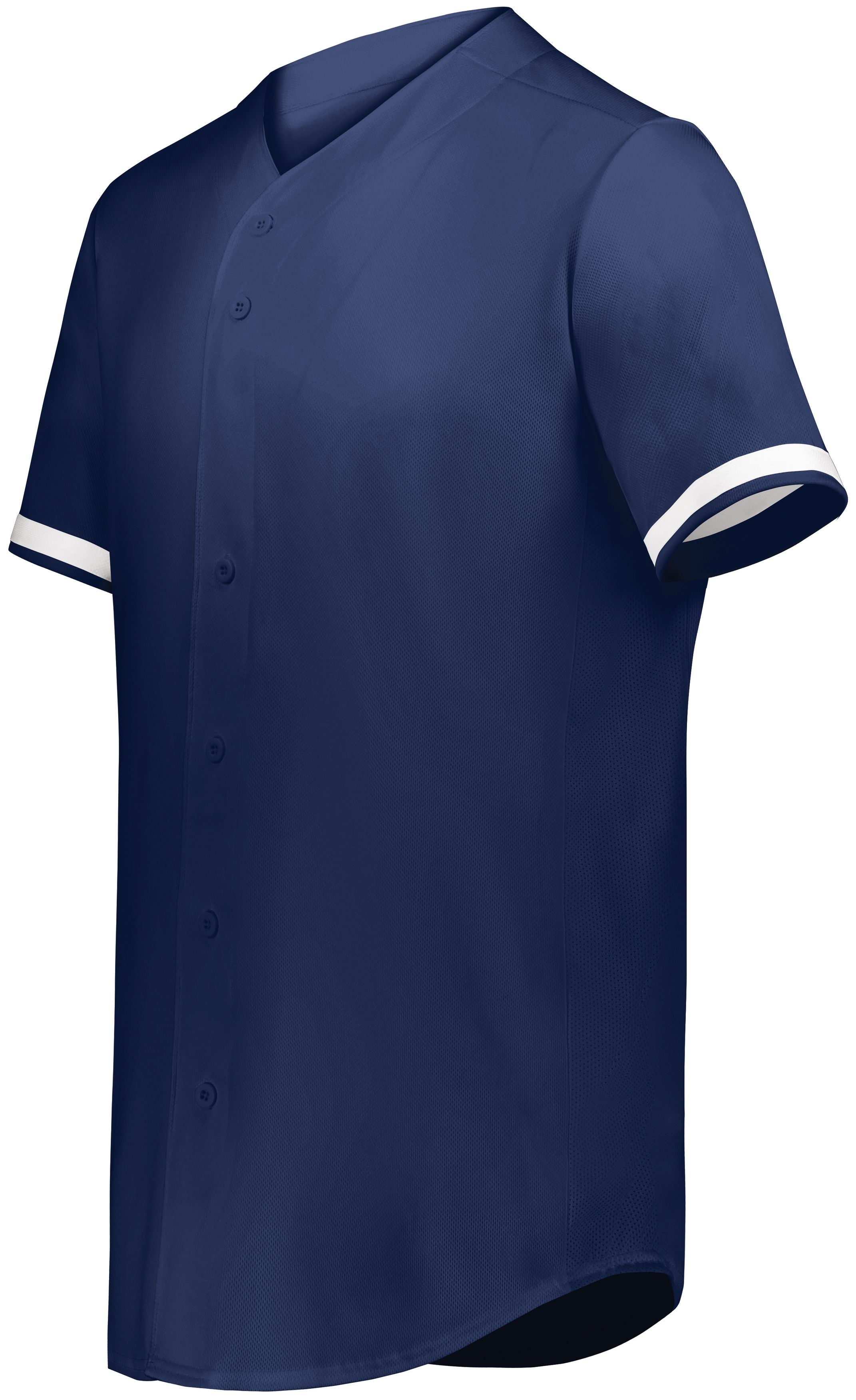 Cutter+ Full Button Baseball Jersey (Dark colors, Printed with your logo) - AtlanticCoastSports
