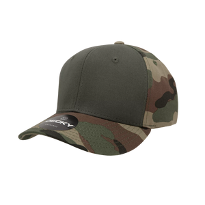 Decky Headwear 1048 in Camouflage and Tri-Colors (Embroidered with Your Logo)