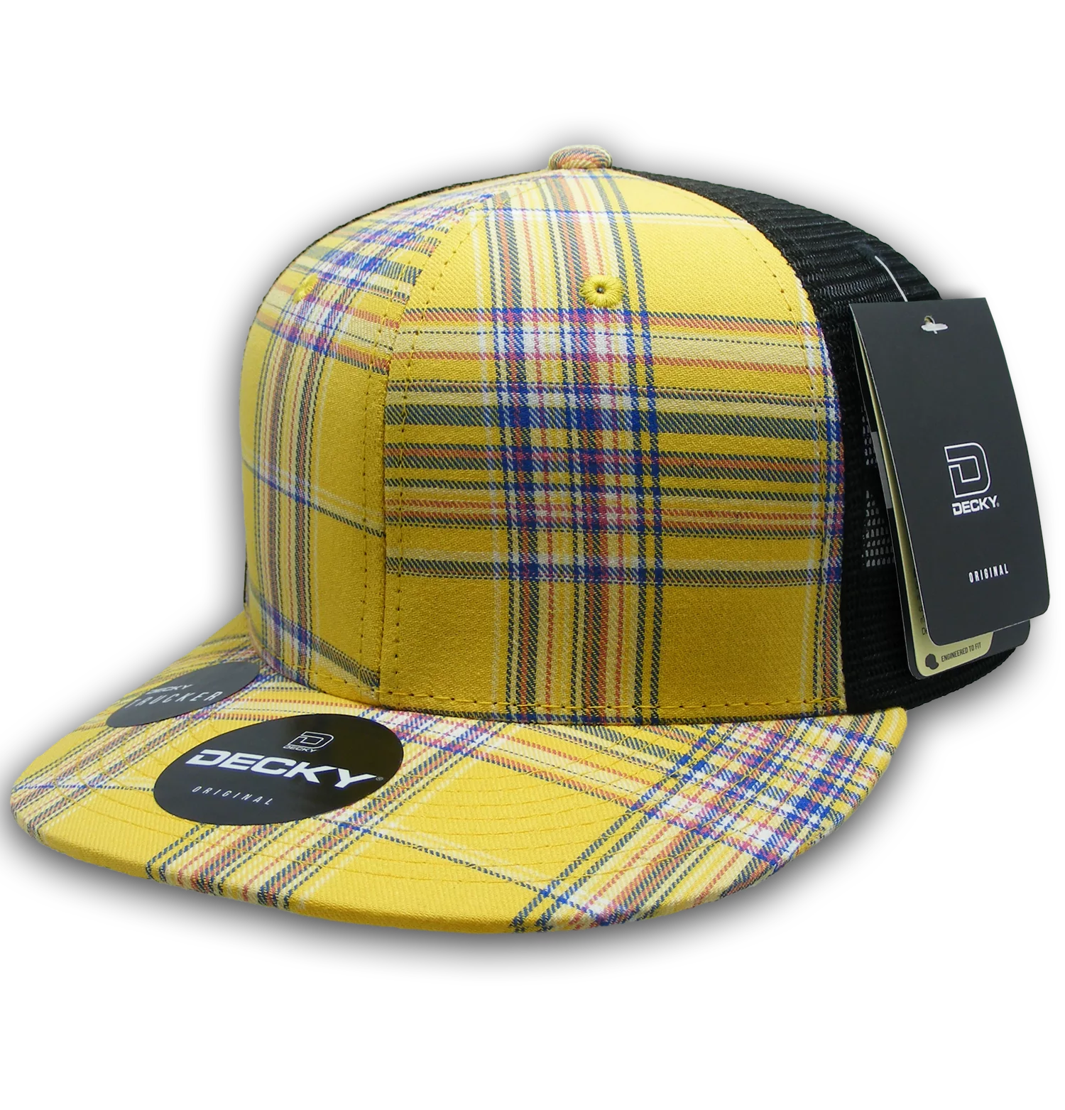 Decky Headwear 6016 in Plaid Patterns