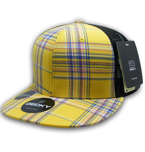 Decky Headwear 6016 in Plaid Patterns