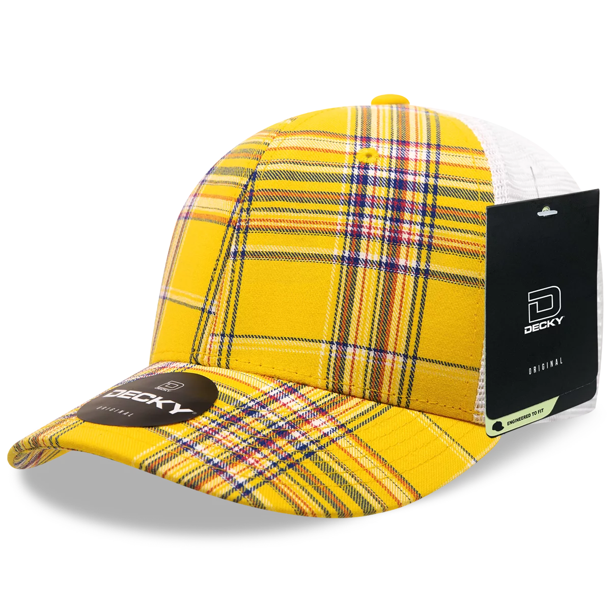 Decky Headwear 6017 in Plaid Patterns, Set 1