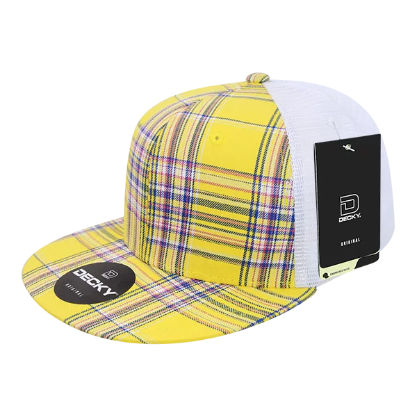 Decky Headwear 6015 in Plaid Patterns, Set 1