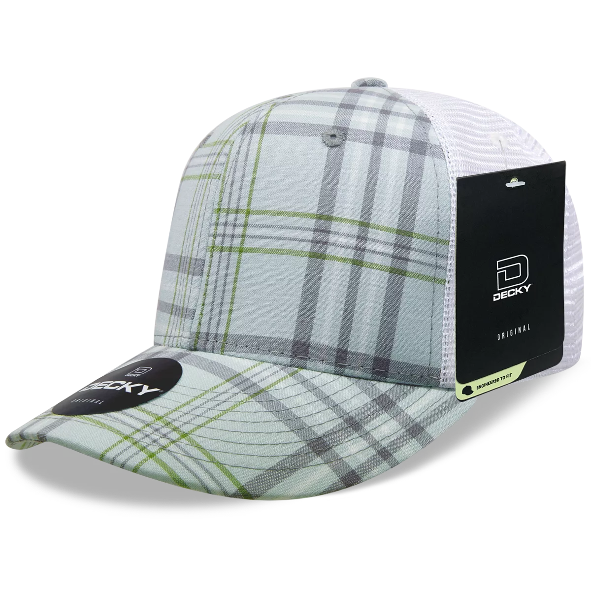 Decky Headwear 6017 in Plaid Patterns, Set 1