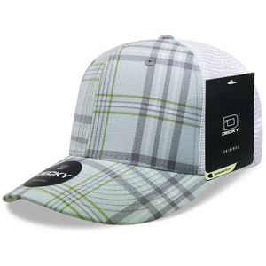 Decky Headwear 6017 in Plaid Patterns, Set 1