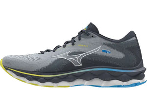 Mizuno Men's Wave Sky 7 Running Shoe, Pearl Blue-White - AtlanticCoastSports