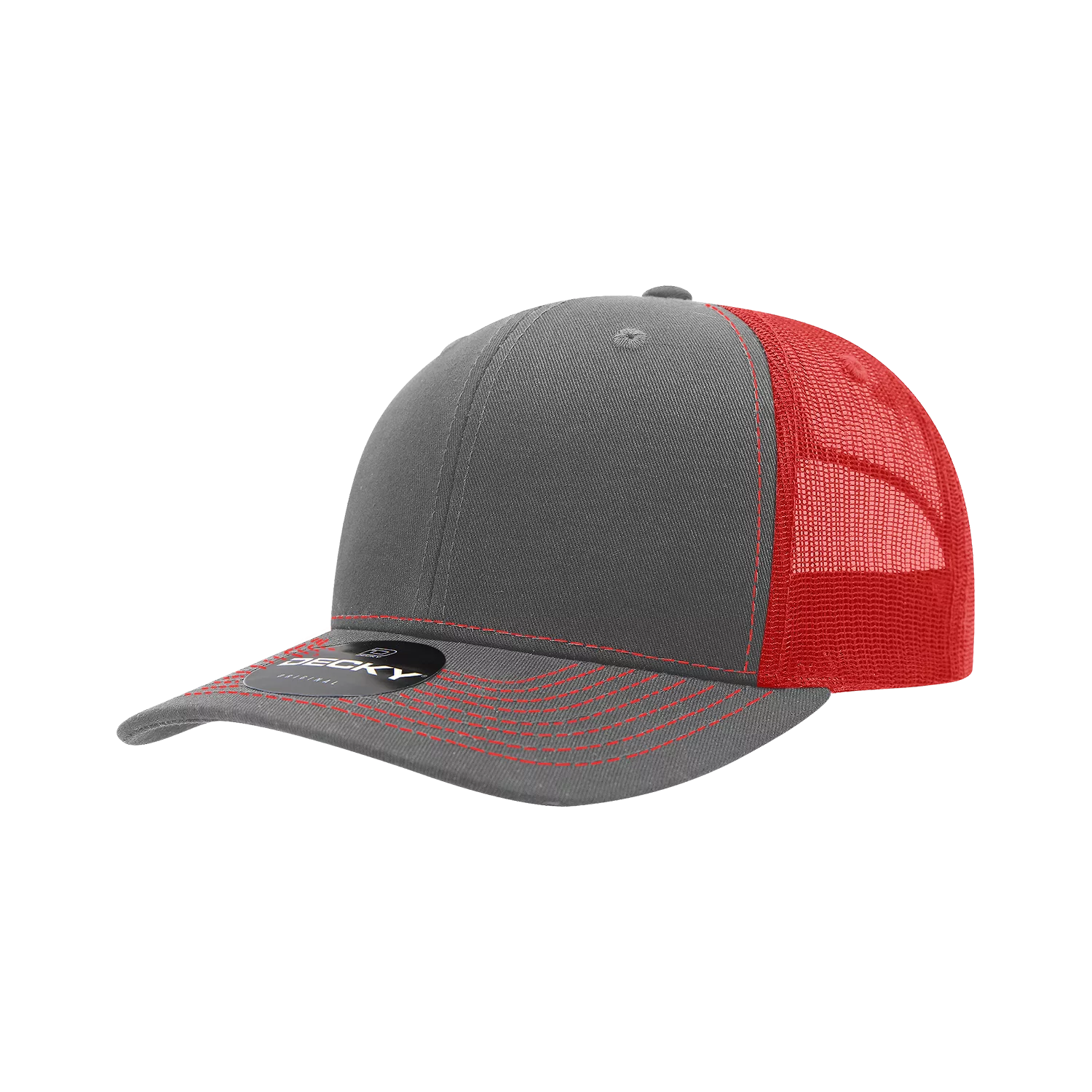Decky Headwear 6031 in Tri-Colors (Embroidered with Your Logo)