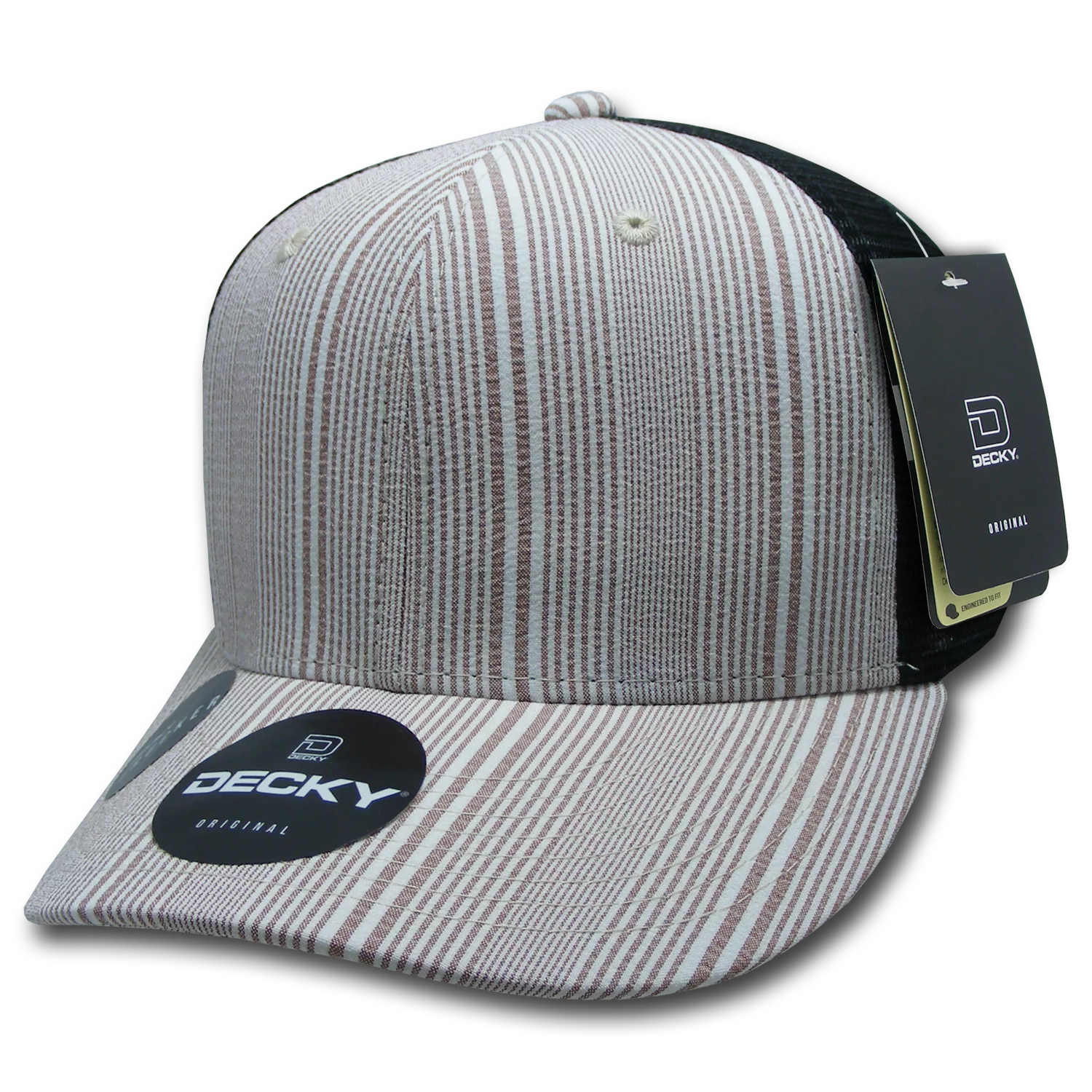 Decky Headwear 6018 in Plaid Patterns (Embroidered with Your Logo)