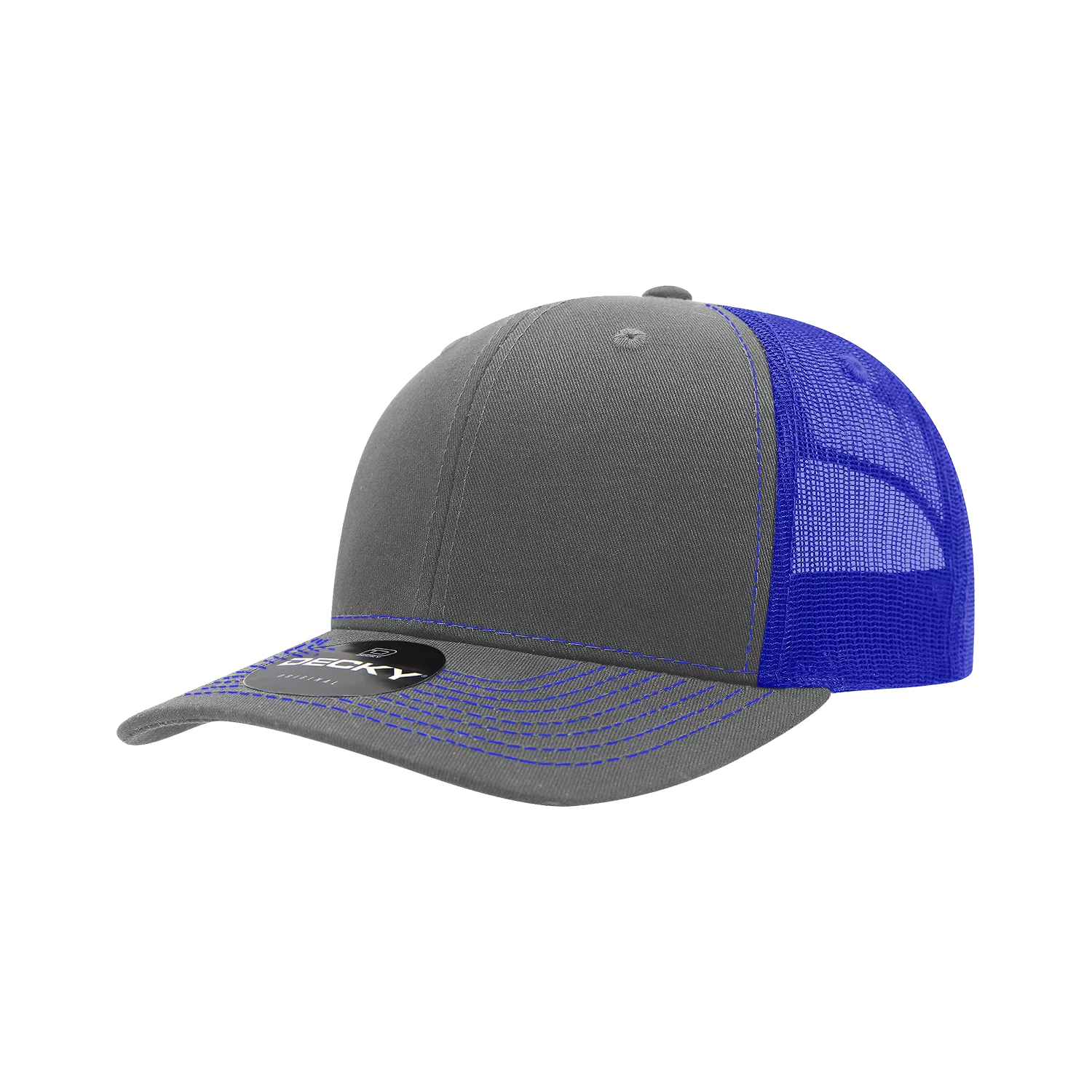 Decky Headwear 6031 in Tri-Colors (Embroidered with Your Logo)