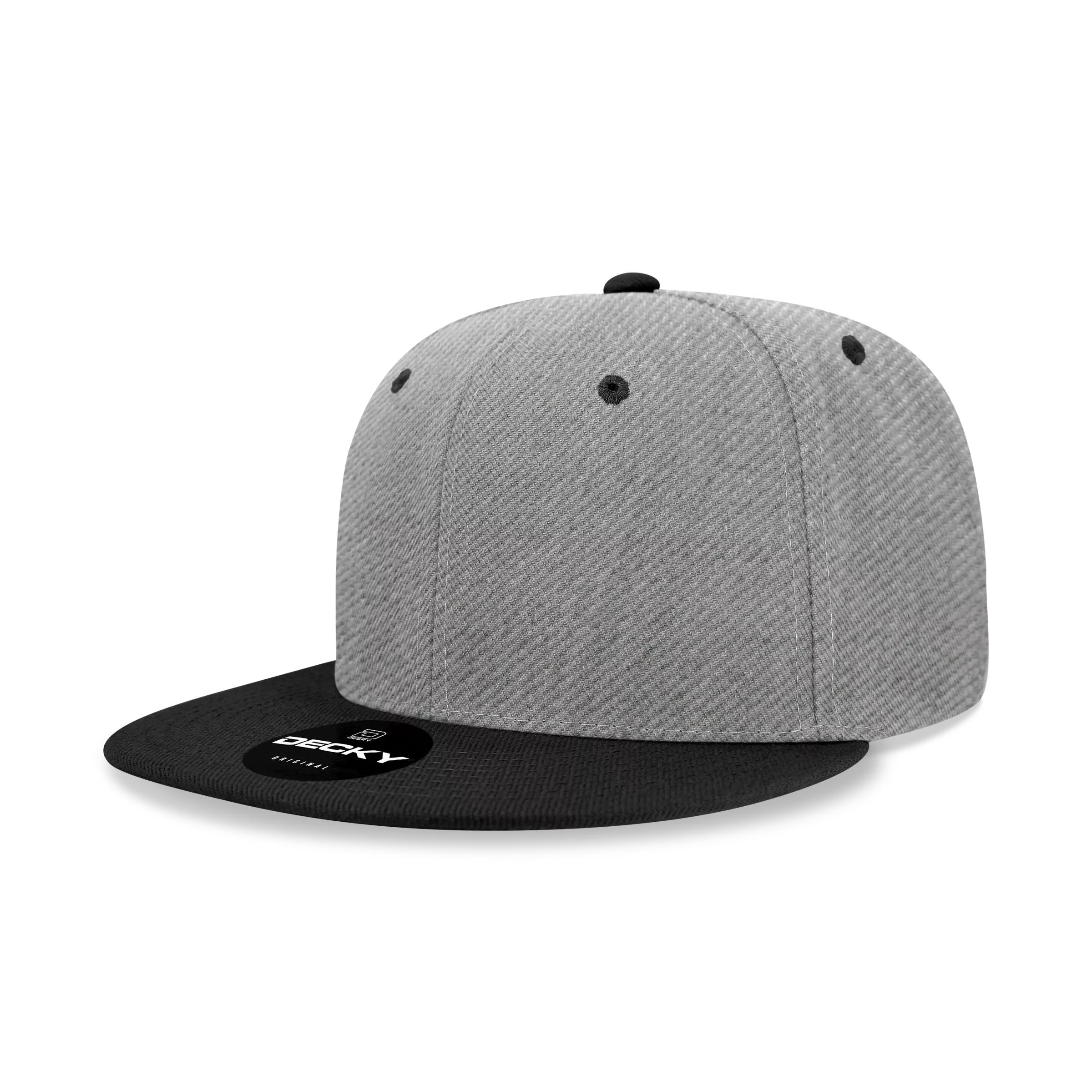 Decky Headwear 6020 in Solid, Dual, and Tri-Colors (Embroidered with Your Logo)