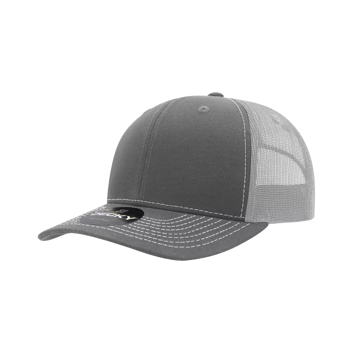 Decky Headwear 6031 in Tri-Colors (Embroidered with Your Logo)