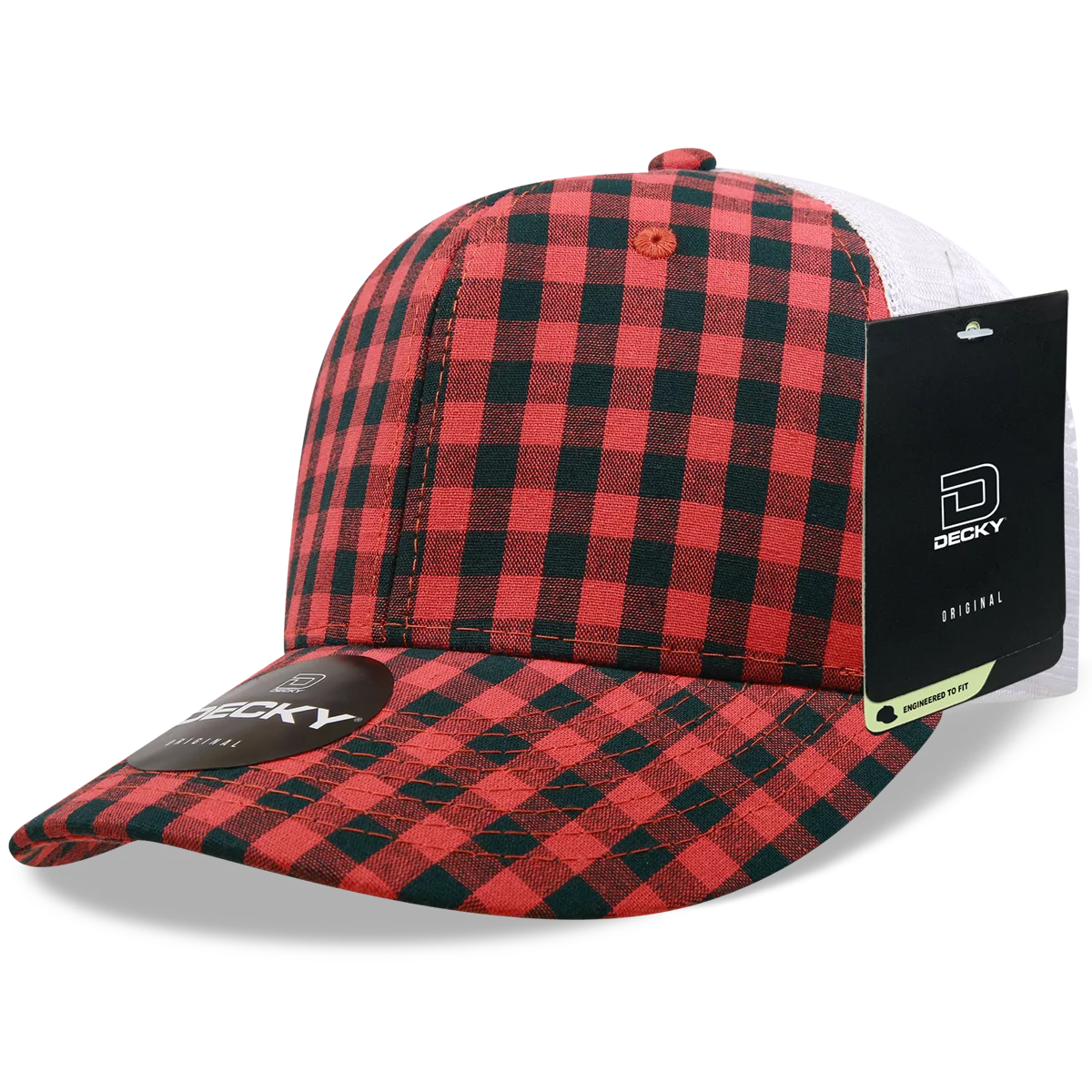 Decky Headwear 6017 in Plaid Patterns, Set 1