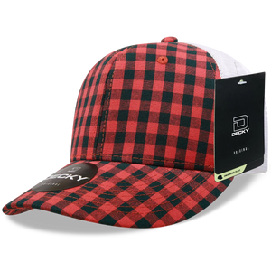 Decky Headwear 6017 in Plaid Patterns, Set 1