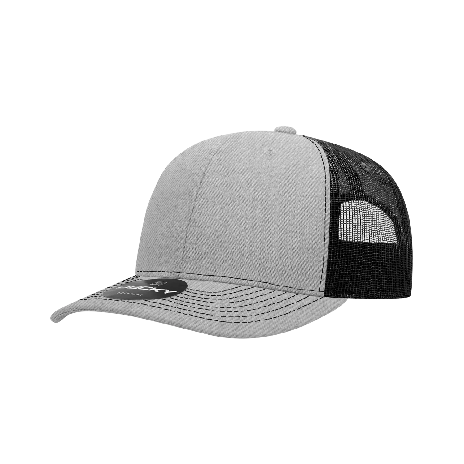 Decky Headwear 6031 in Tri-Colors (Embroidered with Your Logo)