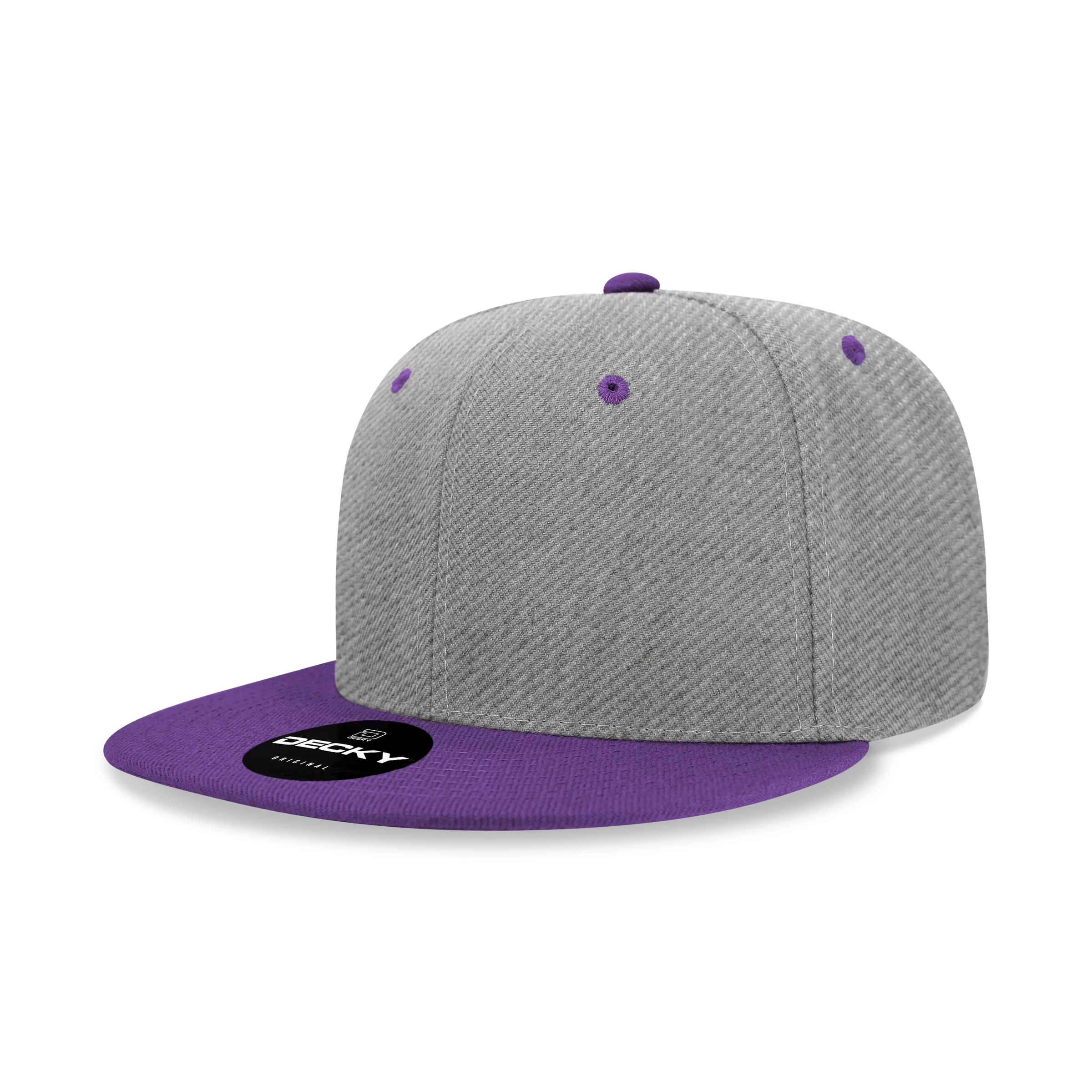 Decky Headwear 6020 in Solid, Dual, and Tri-Colors (Embroidered with Your Logo)
