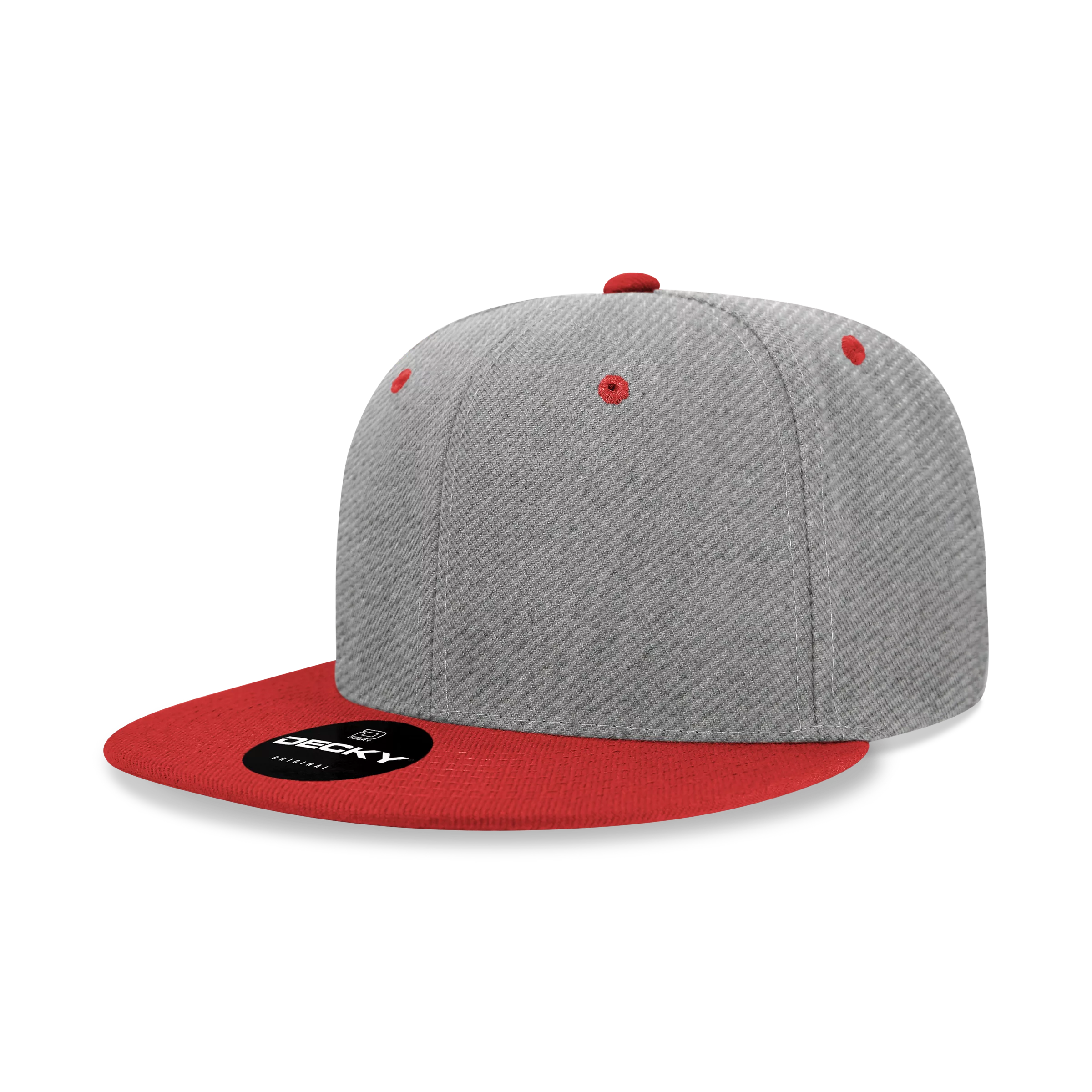 Decky Headwear 6020 in Solid, Dual, and Tri-Colors (Embroidered with Your Logo)