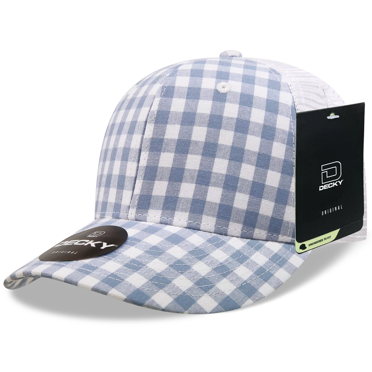Decky Headwear 6017 in Plaid Patterns, Set 1