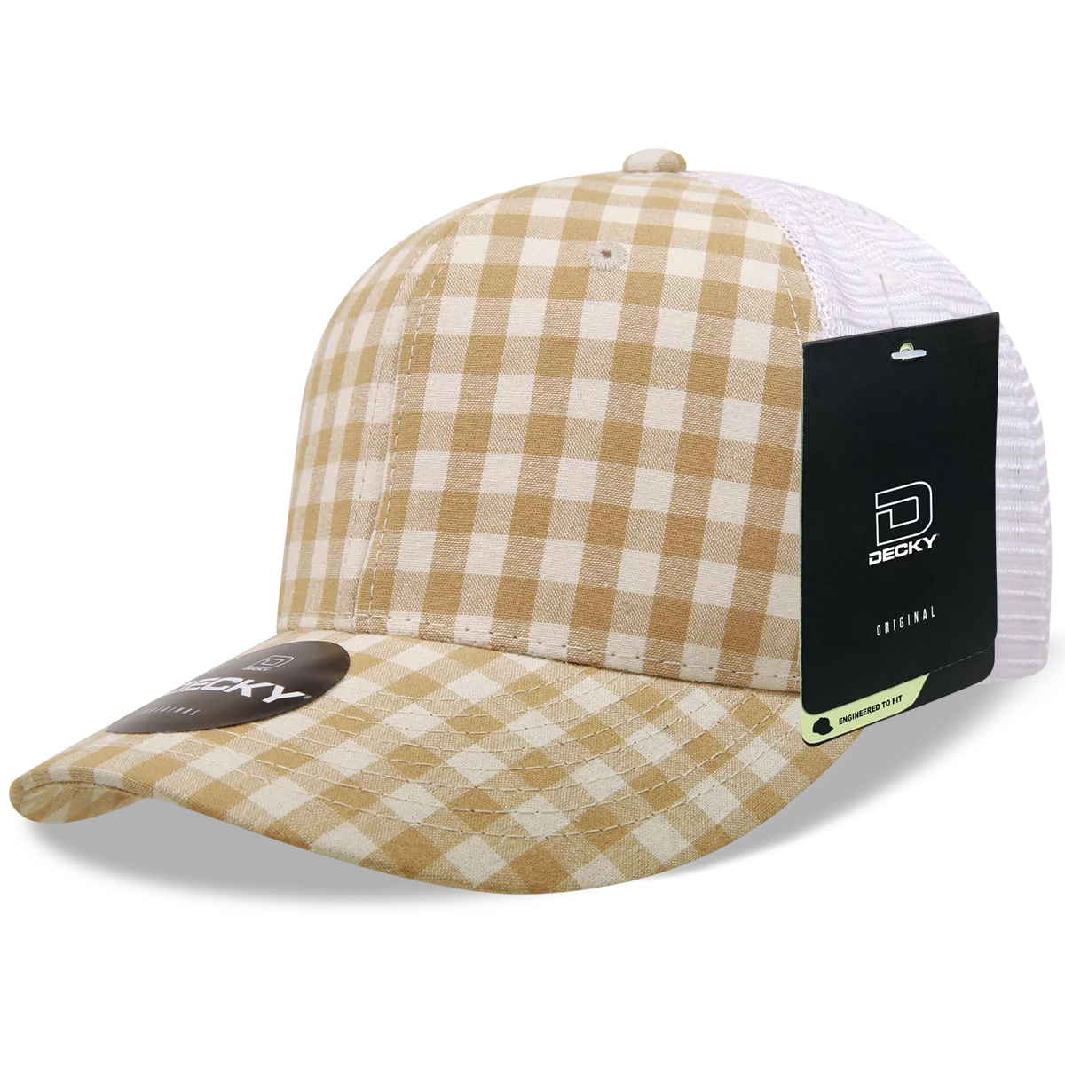 Decky Headwear 6017 in Plaid Patterns, Set 1