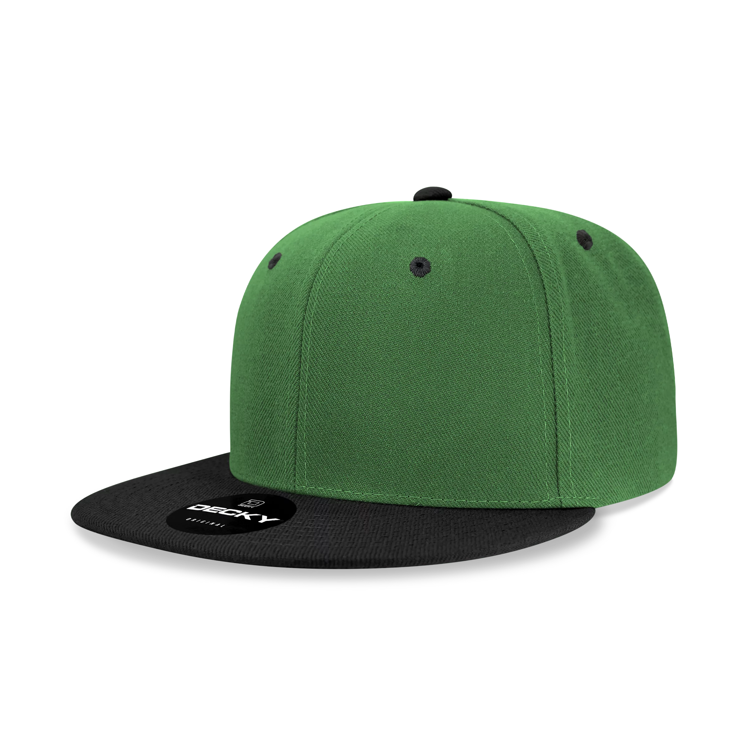 Decky Headwear 6020 in Solid, Dual, and Tri-Colors (Embroidered with Your Logo)