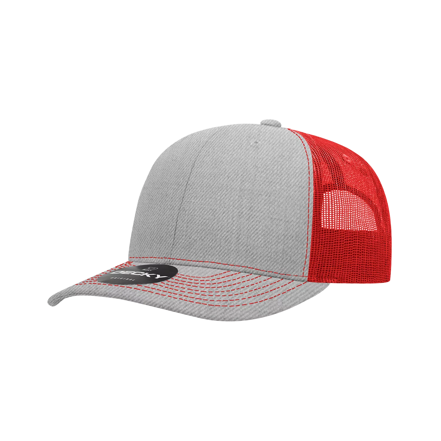 Decky Headwear 6031 in Tri-Colors (Embroidered with Your Logo)