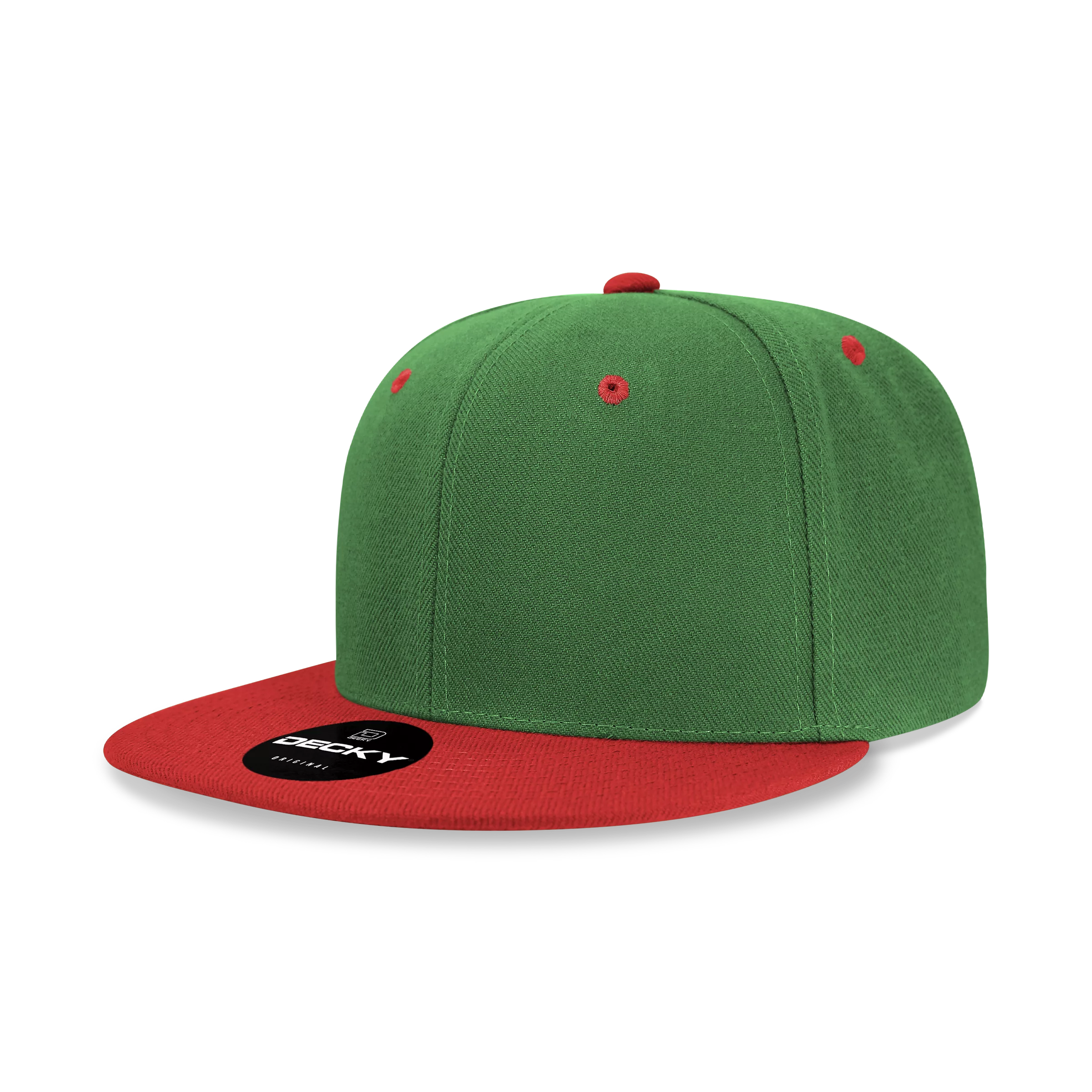 Decky Headwear 6020 in Solid, Dual, and Tri-Colors (Embroidered with Your Logo)