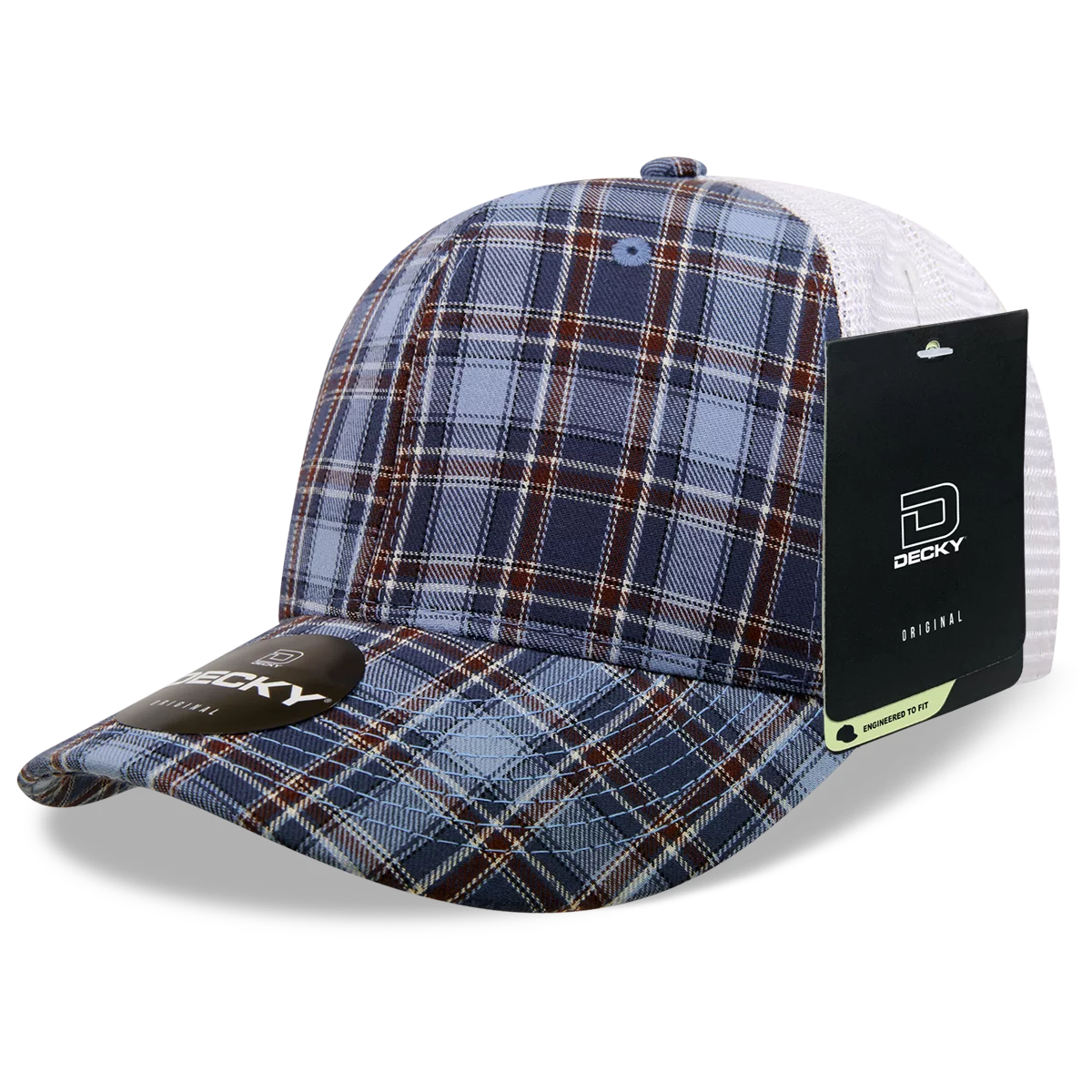 Decky Headwear 6017 in Plaid Patterns, Set 1