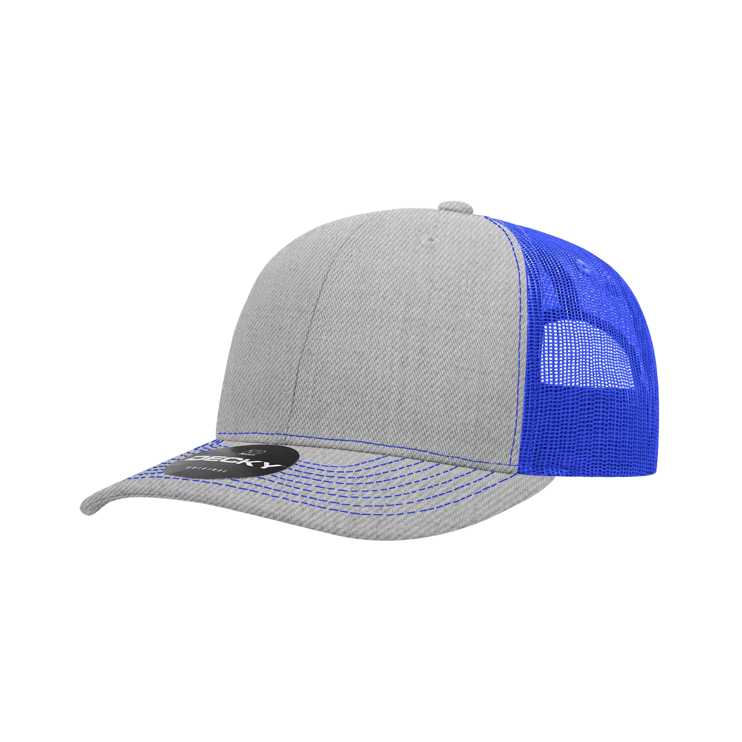 Decky Headwear 6031 in Tri-Colors (Embroidered with Your Logo)