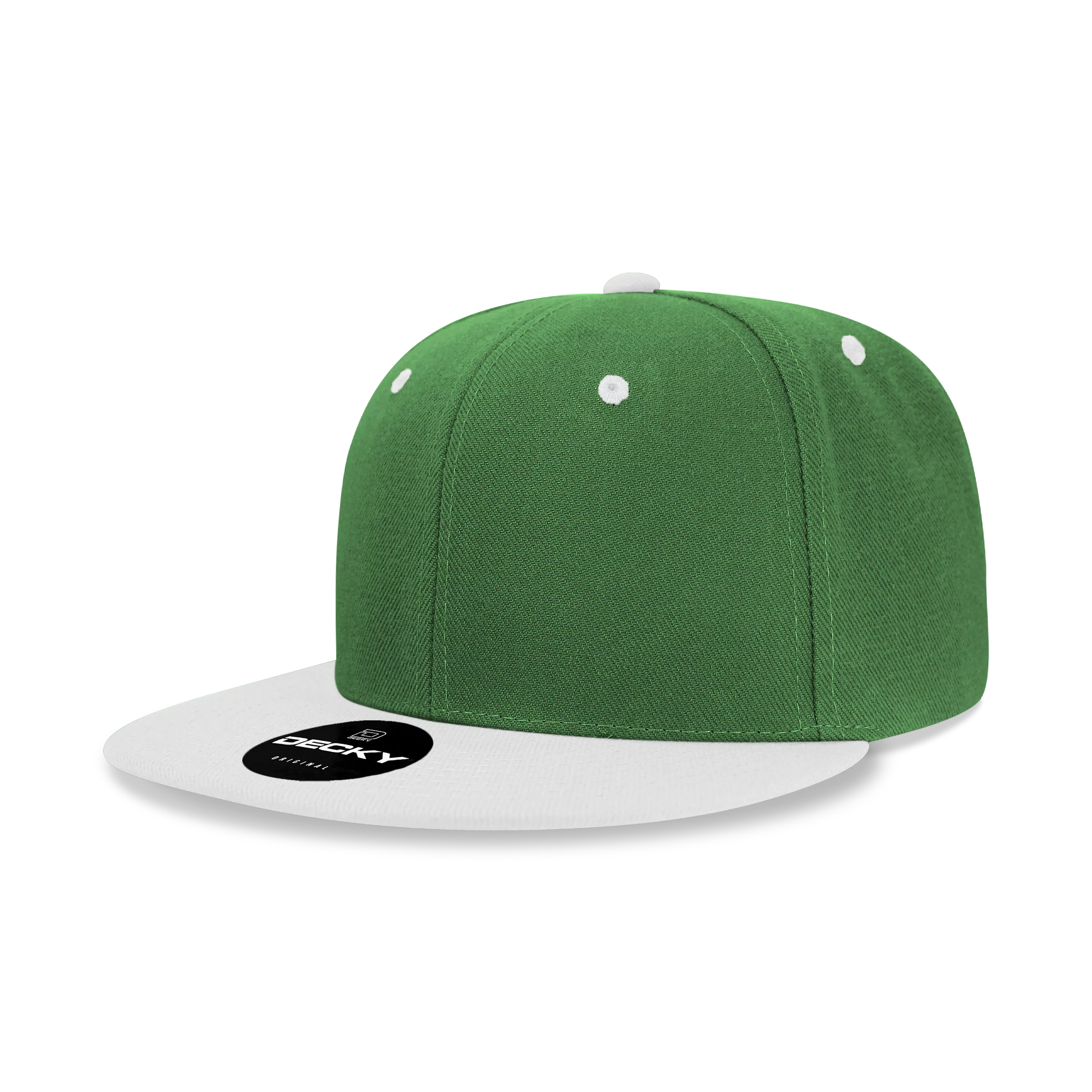 Decky Headwear 6020 in Solid, Dual, and Tri-Colors (Embroidered with Your Logo)