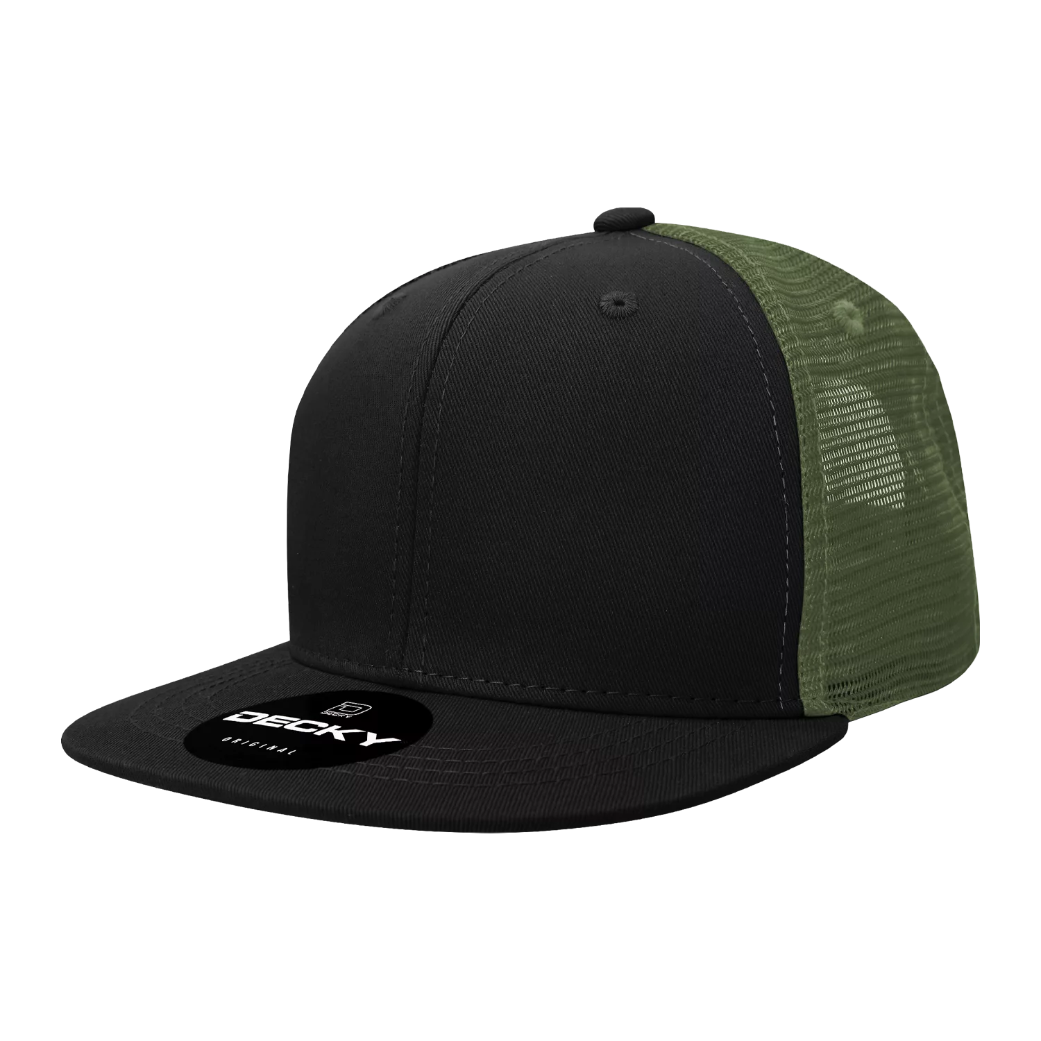 Decky Headwear 1052 in Tri-Colors (Embroidered with Your Logo)