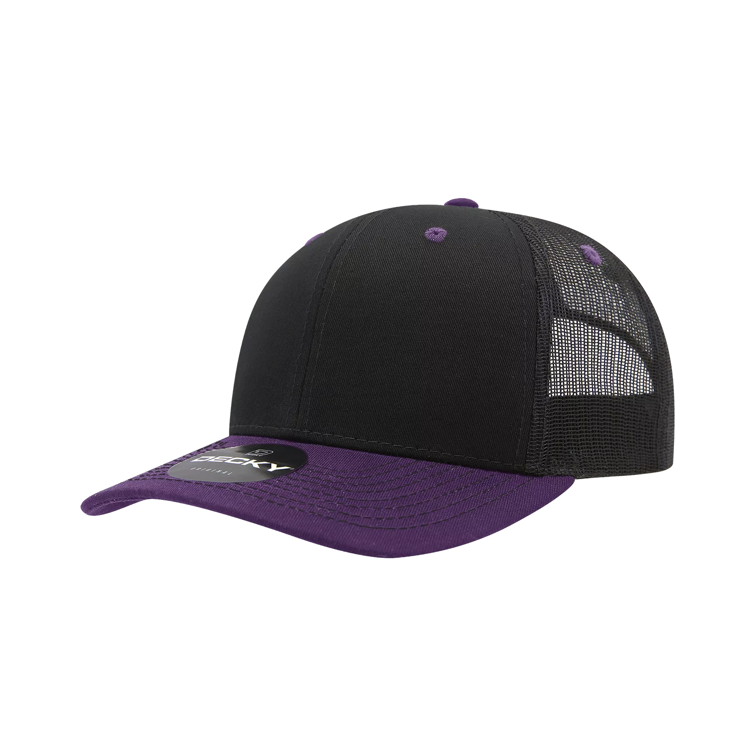 Decky Headwear 6031 in Dual-Colors (Embroidered with Your Logo)