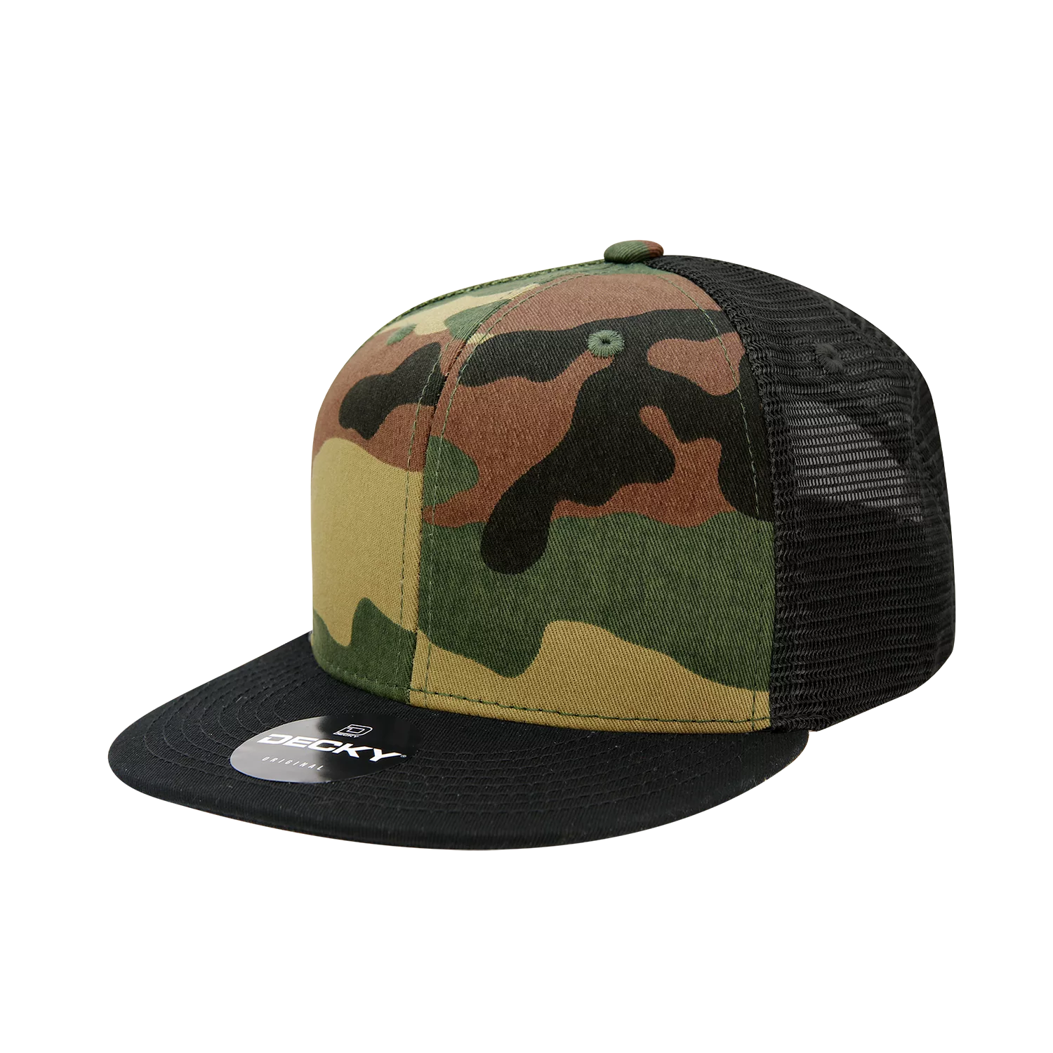 Decky Headwear 1055 in Solid and Tri-Colors (Embroidered with Your Logo)
