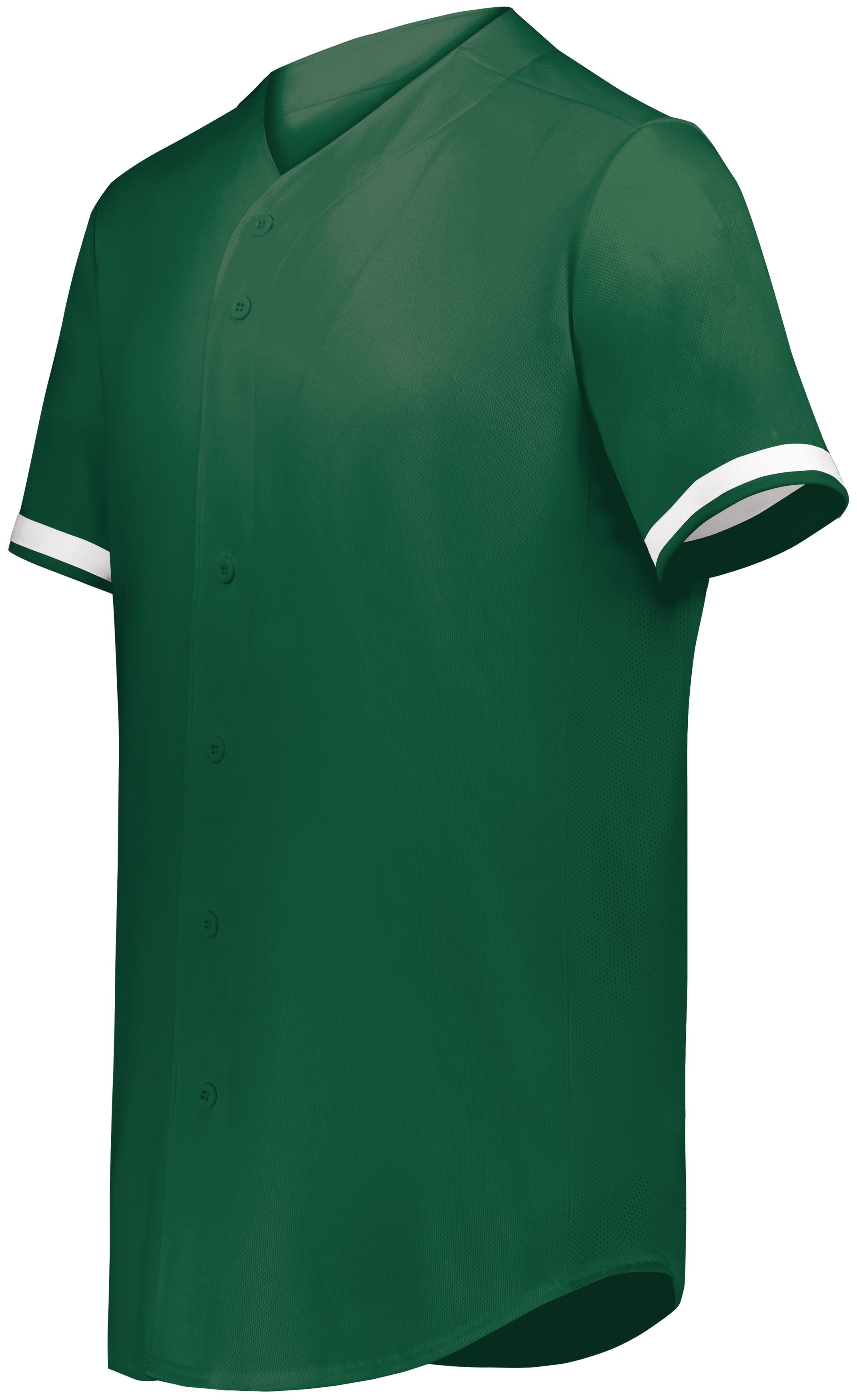 Cutter+ Full Button Baseball Jersey (Dark colors, Printed with your logo) - AtlanticCoastSports