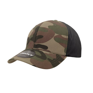 Decky Headwear 1048 in Camouflage and Tri-Colors (Embroidered with Your Logo)