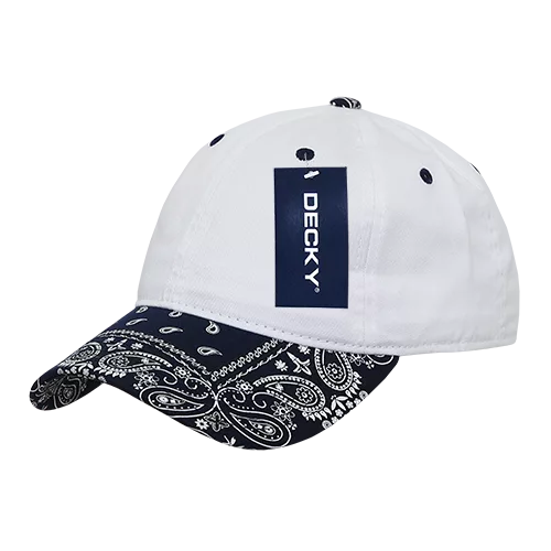 Decky Headwear 256 in Dual-Colors (Embroidered with Your Logo)