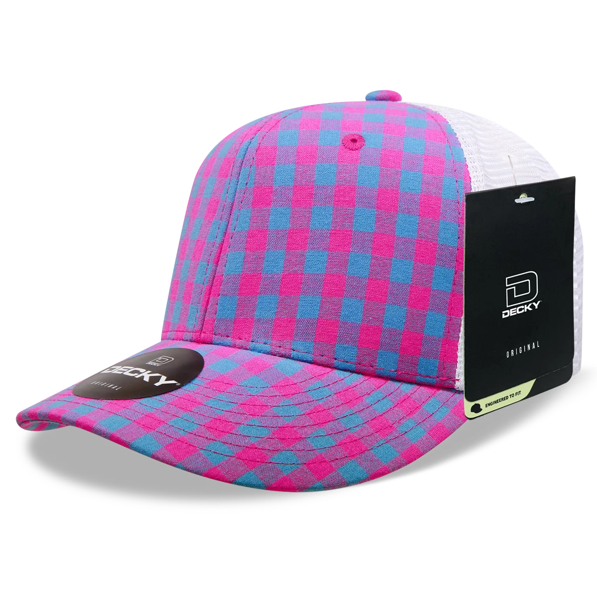 Decky Headwear 6017 in Plaid Patterns, Set 1