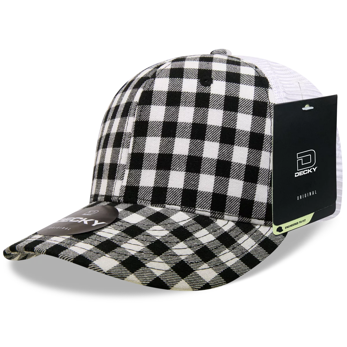 Decky Headwear 6017 in Plaid Patterns, Set 1