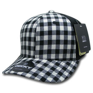 Decky Headwear 6018 in Plaid Patterns (Embroidered with Your Logo)